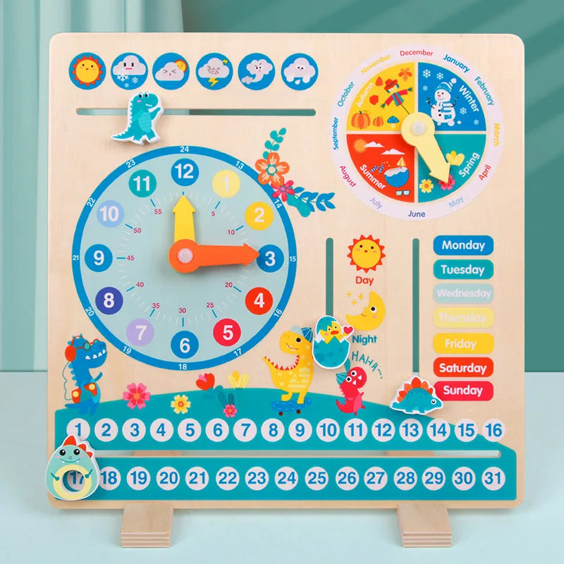 TimeGarden - Relógio de aprendizagem multifacetado infantil