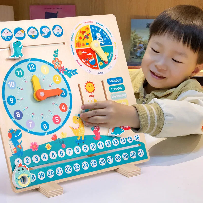TimeGarden - Relógio de aprendizagem multifacetado infantil